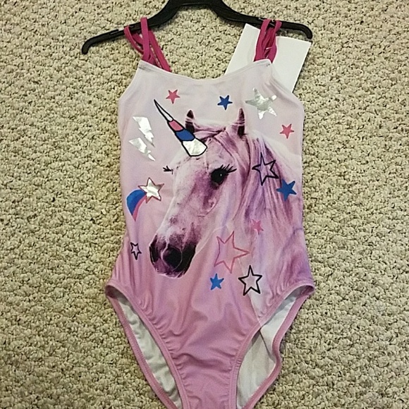 gymboree unicorn swimsuit